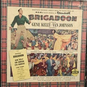 Brigadoon vinyl records MGM Gene Kelly . Van Johnson